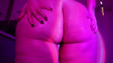 Goth BBW Witch Tits and Ass worship