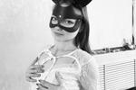Behind the Mask #LaceLingerie#FishnetStockings