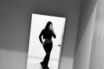 black and white