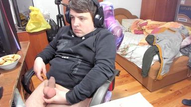 Max plays with his balls