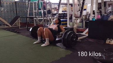 Hip trust 400 pounds