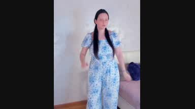 I dance shyly