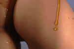only your little mouth can get me nice and clean,