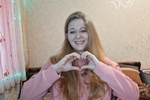 a happy moment on the stream
