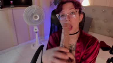 I would like to swallow my cock my love