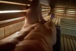 Sweat in the sauna