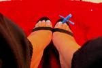 you are my mini blue human 🦶🙇‍♂️
