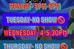 My cam schedule :)