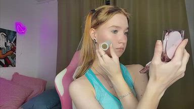 Makeup session