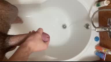 Horny in the bathroom