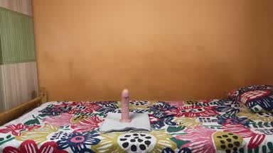Riding my dildo till I cum