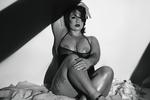 black and white