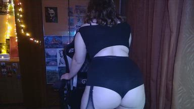 sexy hot dance in fishnet pantyhose