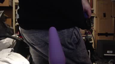 1st fuck machine - accidental anal