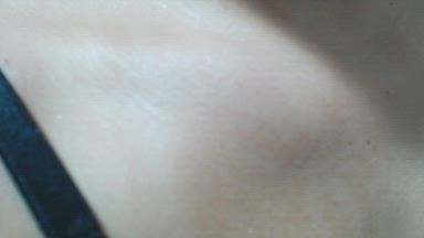 My puffynipples with oil|