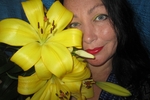blue and yellow...