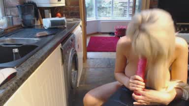 Topless Blowjob with Dildo (6.07)