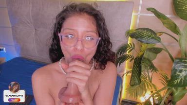 POV sexy blowjob + mirror