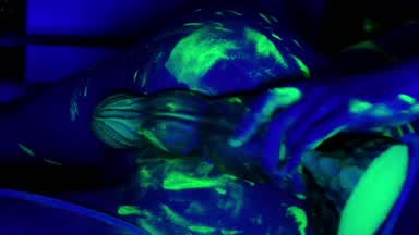 ANAL (BAD DRAGON XXL GLOW IN THE DARK  video