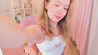 alice (of alicecutey) ( ) — teasing my feet close to cam