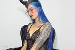 A Sexy Maleficent_ Blue