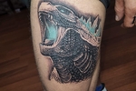 🦖🔥GODZILLA NEW TATTOO
