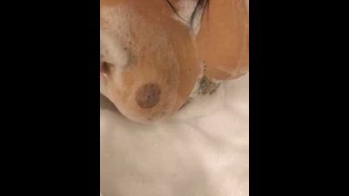 my tits bathed in soap 😛