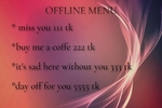 Offline menu)