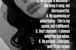 Rules my room