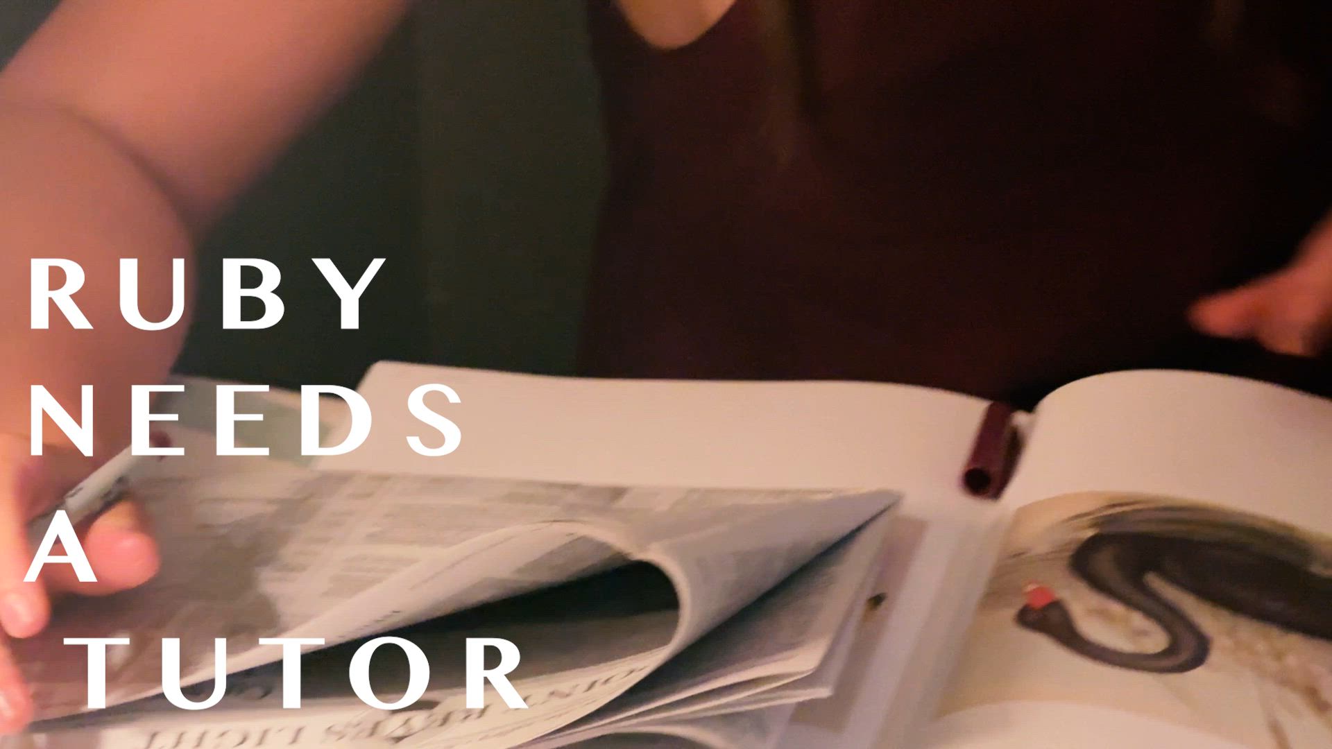 Ruby needs a tutor