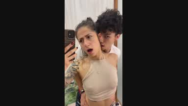 GETTING FREAKY IN A DRESS ROOM