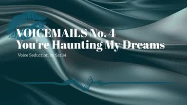 VOICEMAILS No. 4- You're Haunting My Dreams