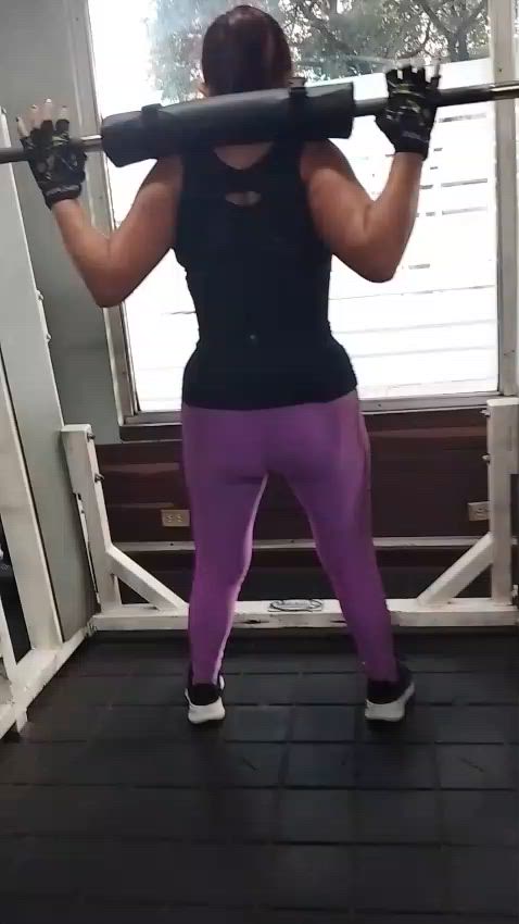 Yesenia at the gym
