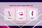 Lovense Wishlist