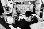 Black and white
