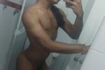 axelbycortez — naked in the mirror
