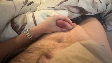 Almost shot some cum on my ostomy bag
