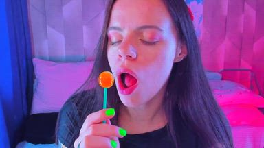 Lollypop sucking and Talking Dirty