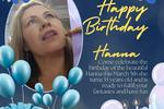 We invite you this March 5 to Hanna birthday