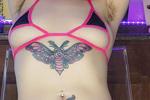Hot pink strings