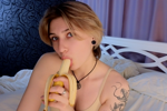 I'm eating a banana, but it could be you. 🍌🍌🍌