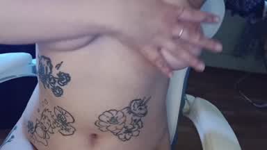 sexy touching boobs