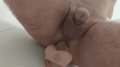 Anal penetration 04-22-24 1min 👉👌 🍌🍩