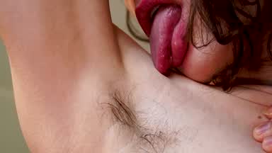 Licking My Hairy Armpits