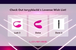 My wish list Lovense