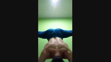 back training and ass movement