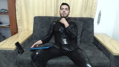 leather suit