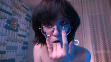 Veronica's sweet blowjob and dirty ahegao