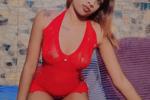 LADY IN RED REDY TO GET CREAMY