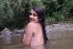 A Naked Girl in the River😨💦😈